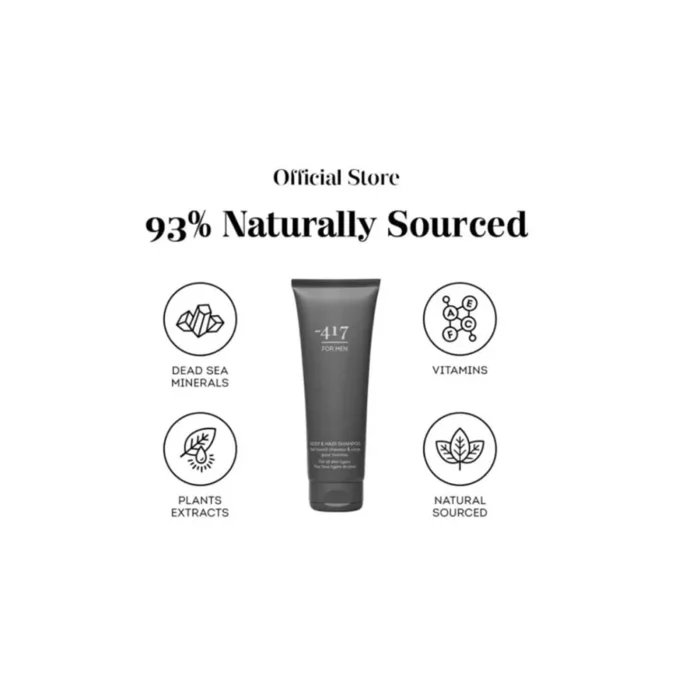 -417 - For Men, Body & Hair Shampoo - Image 3