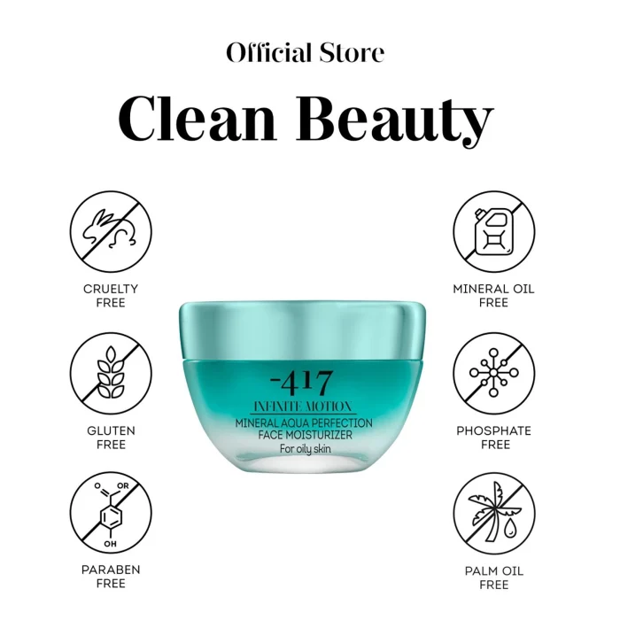 -417 - Mineral Aqua Perfection Face Moisturizer – Oily Skin - Image 5