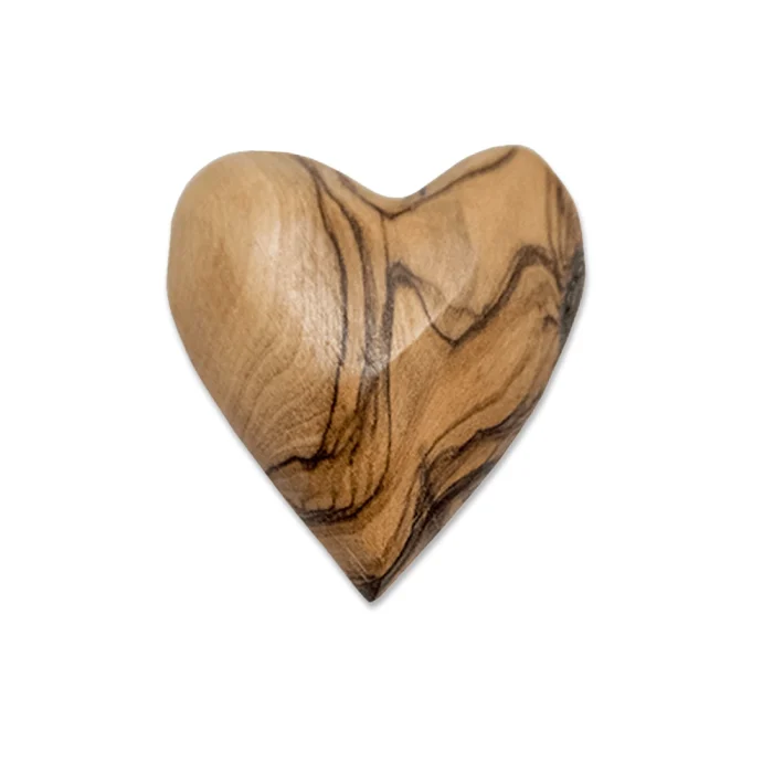 Olive Wood - Heart - Image 2