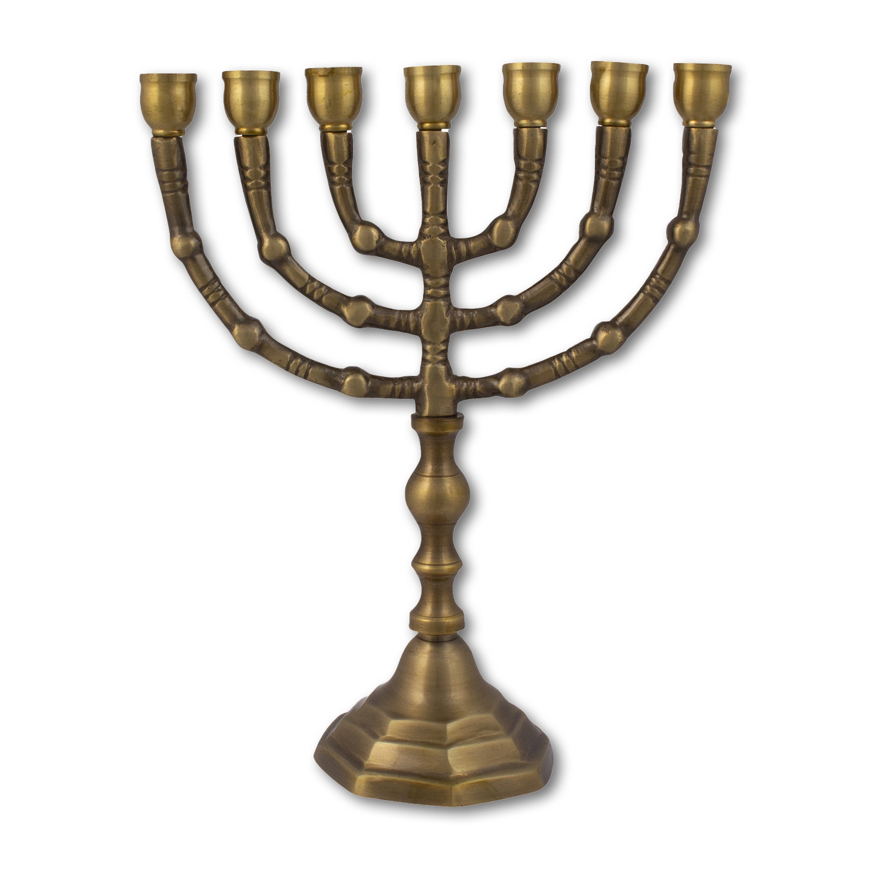 Menorah – Brass 8"